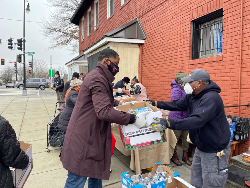 anthony helping community