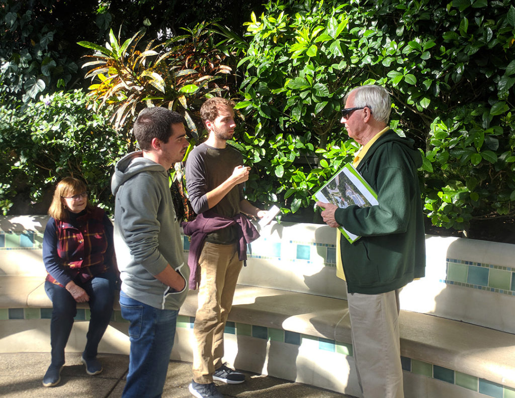 City Semester students visit Phipps Conservatory